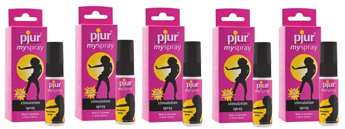 100ml (5x 20ml) Pjur mySpray Stimulierend & Durchblutungsfördernd
