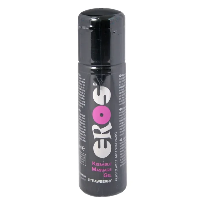 100ml Eros Kissable Strawberry Massage Gel – Erdbeer-Aroma