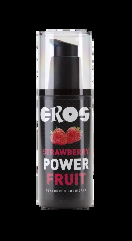 125ml Eros Strawberry Power Fruit – Gleitgel auf Wasserbasis mit Erdbeer-Aroma