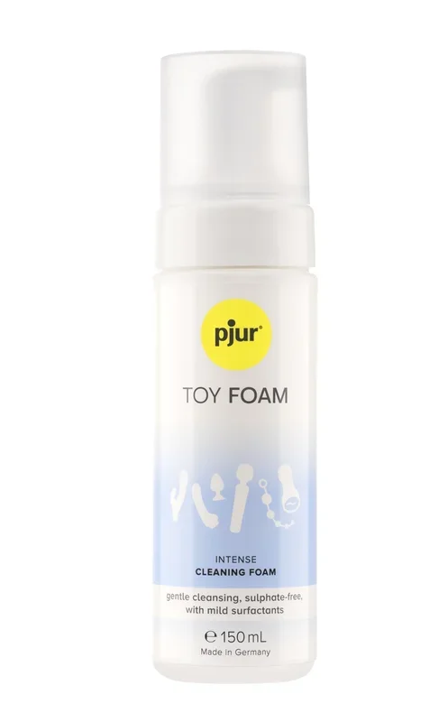 150ml Pjur Toy Foam – intensiver Sextoy Schaumreiniger – effektiv gegen Gleitgele – Made in Germany