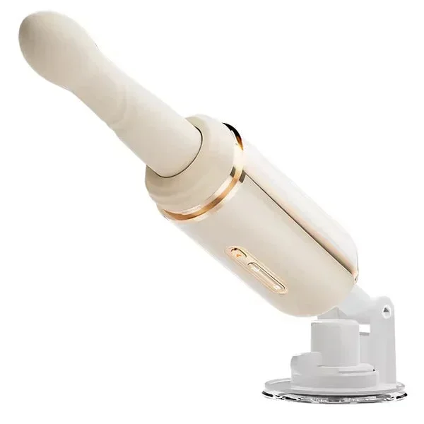 2 IN 1 Sex Maschine Dildo Dildo Vibrator Massagegerät mit 7 Stoß und 7 Vibrationsmodi