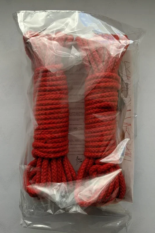 2 x Bondage Seil rot