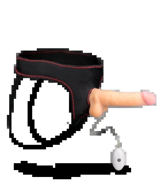 20 cm langer Strapon-Vibrator mit 10 Modi