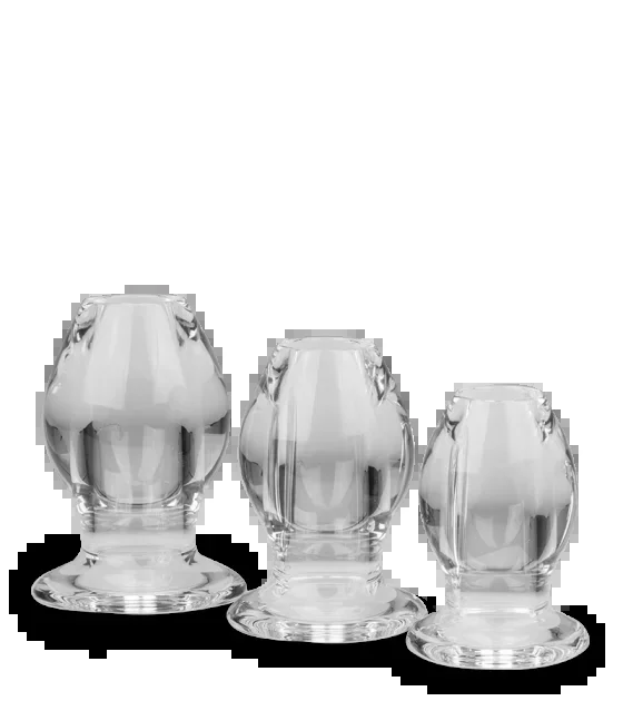 3 hohle Buttplugs im Set Quory