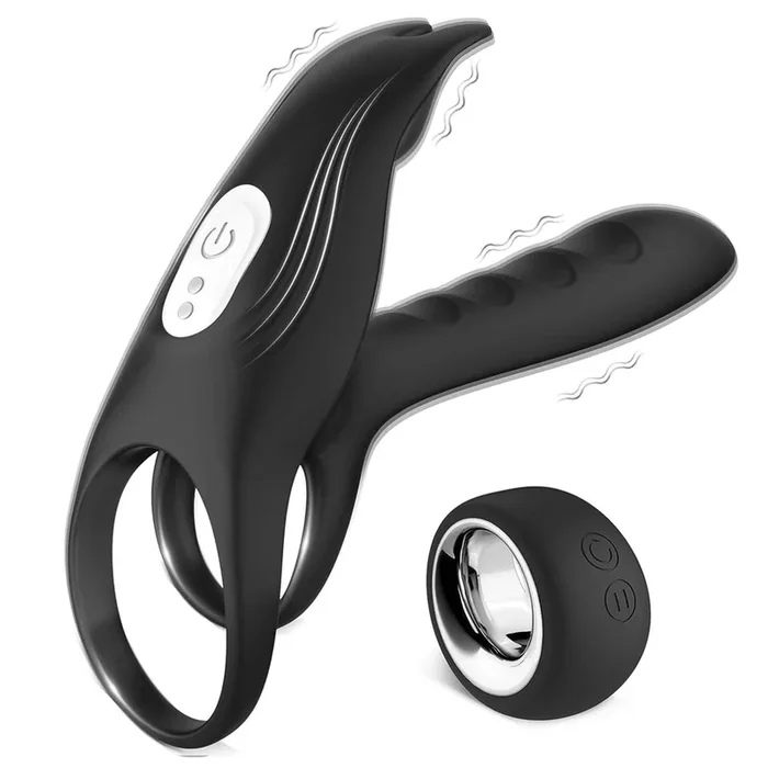 3 in 1 erotic for you clitoris & G-spot dual penis vibrators with 12 vibration modes