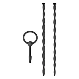 3 in 1 Penis Pluggen Knot Knot Urethral Sound