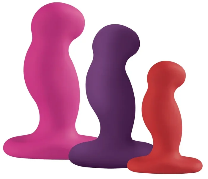 3er-Set Vibrationsplugs G-Play Nexus