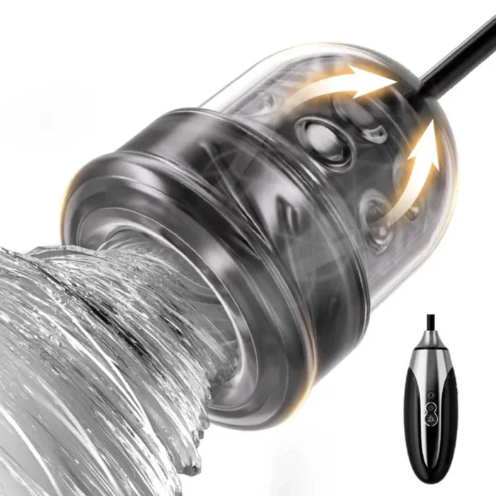 4 IN 1 Penistrainer Massager Eichel Trainer Stimulator Masturbator mit 7 Saugnäpfen