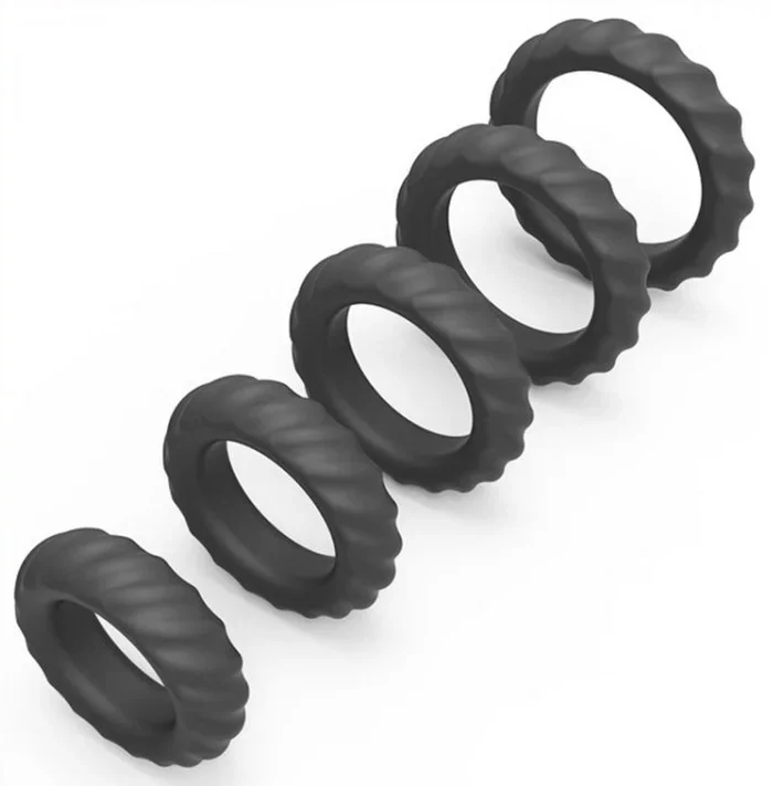 5er Pack Enhance Ringe Silikon