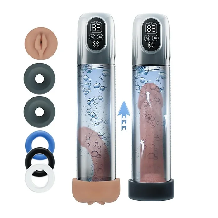 6-in-1 Wiederaufladbare Penis-Vakuumpumpe