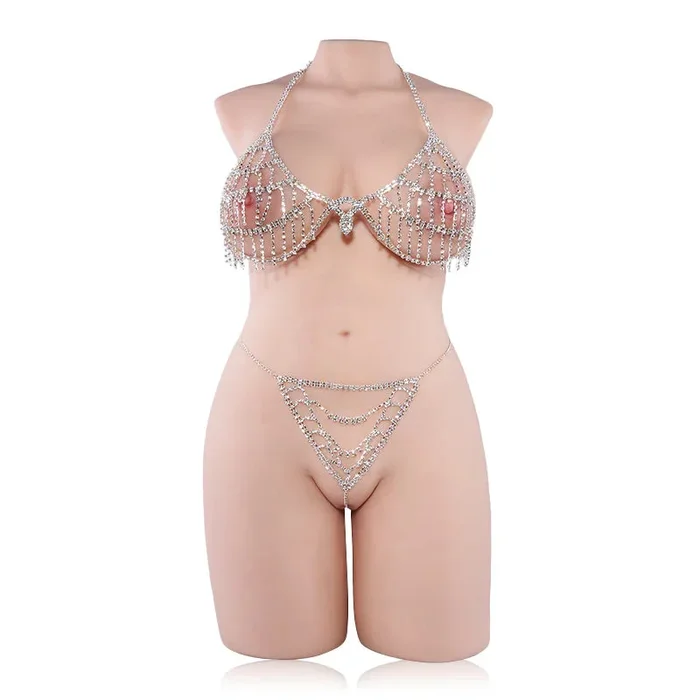 9,5KG Torso East Körper Realistische Masturbator Taschenmuschi