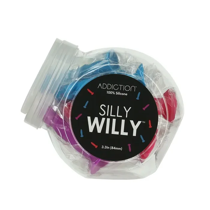 Addiction – Silly Willy Mini-Dildo 12-teilig – 8 cm