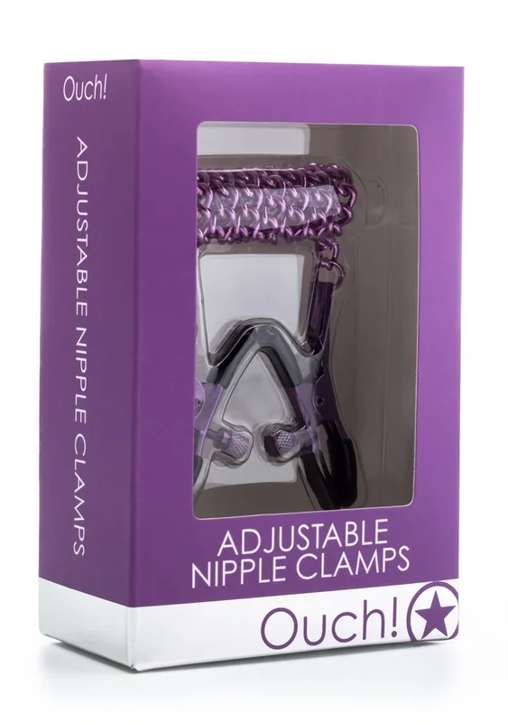 Adjustable Nippel schellen – Purple
