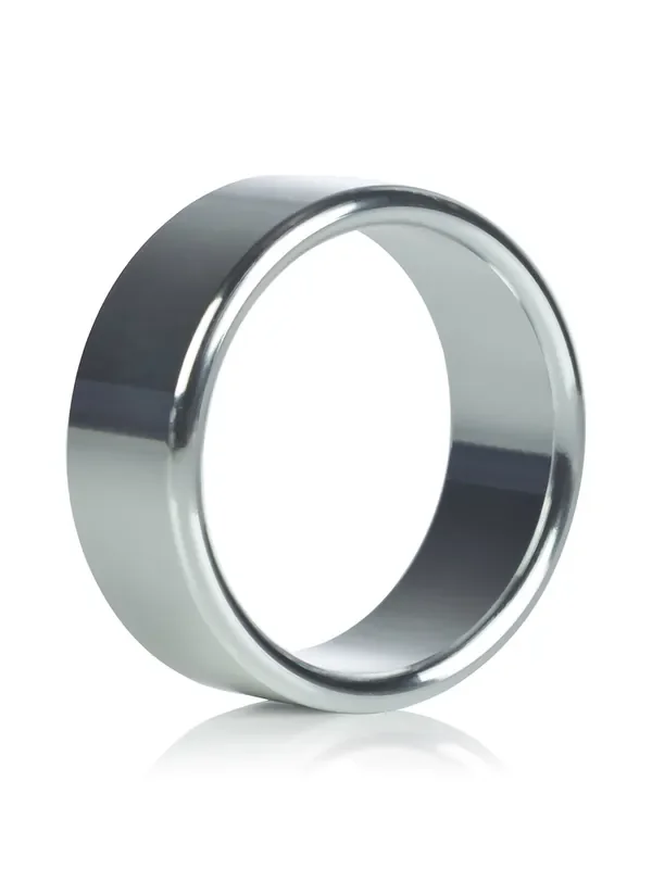 Alloy Metallic Aluminium Penisring, large
