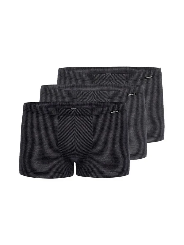 Ammann Jeans Retro Short 3er Pack, anthrazit