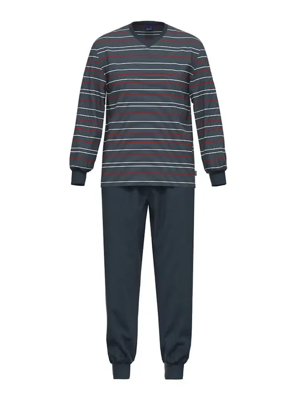Ammann Nightwear Pyjama lang, night blue