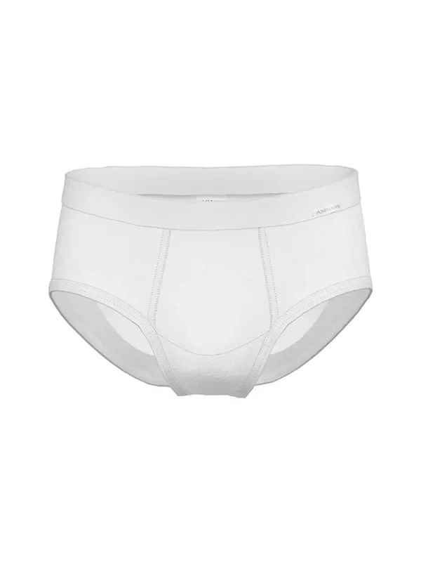 Ammann Premium Feinripp Brief, weiß