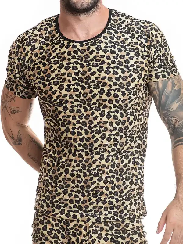 Anais for Men Mercury T-Shirt, leopard