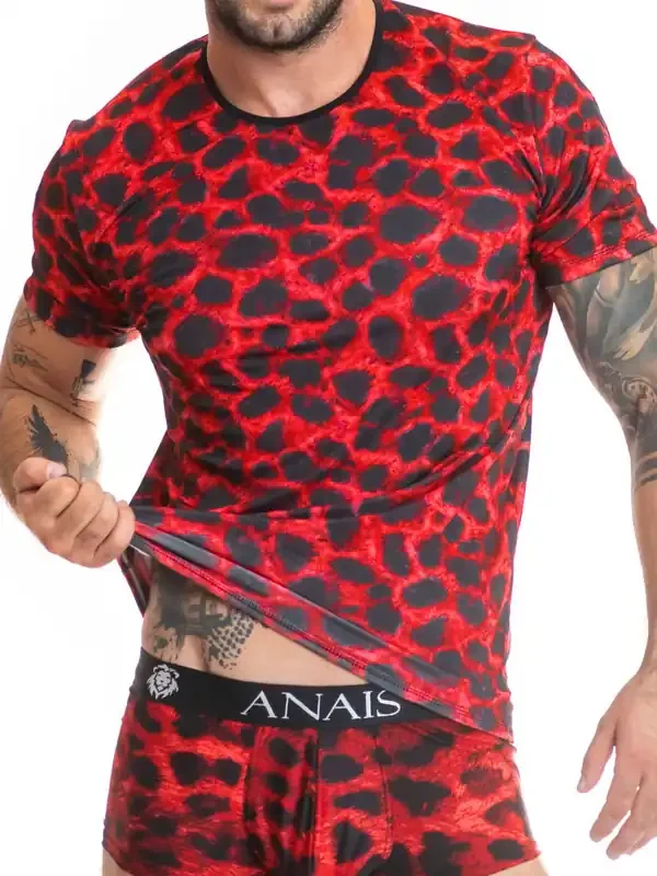 Anais for Men Savage T-Shirt, rot/schwarz