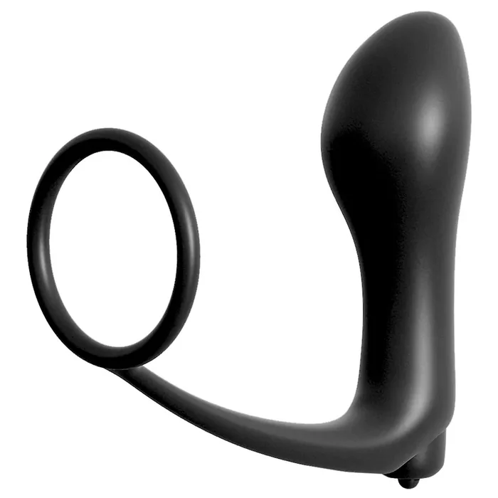 Anal Fantasy Ass-Gasm Penisring mit vibrierendem Analplug 11 cm