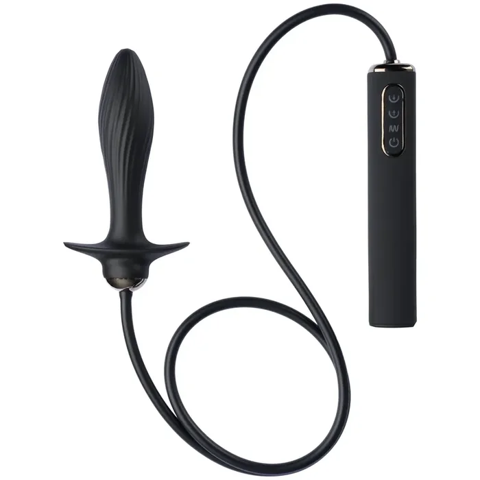 Anal Fantasy Auto-Throb Aufblasbarer Vibrierender Plug 13 cm