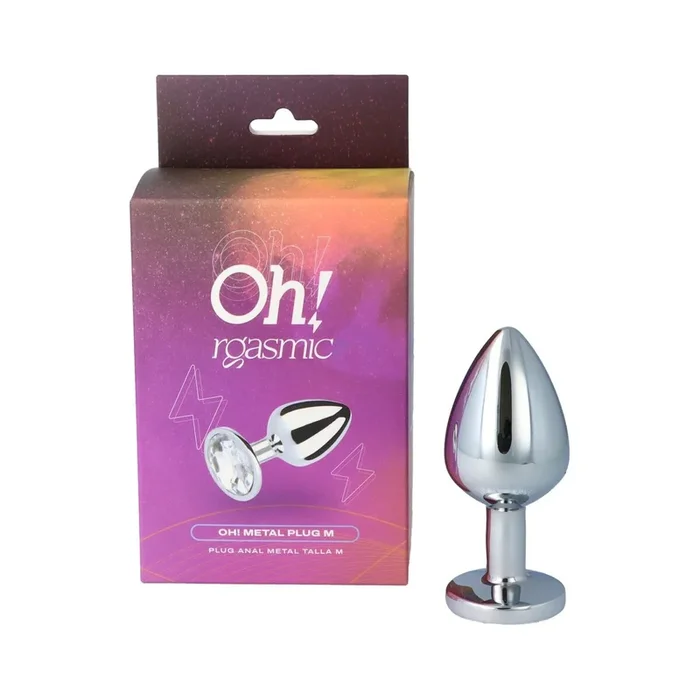 Anal plug Oh!rgasmic Silver