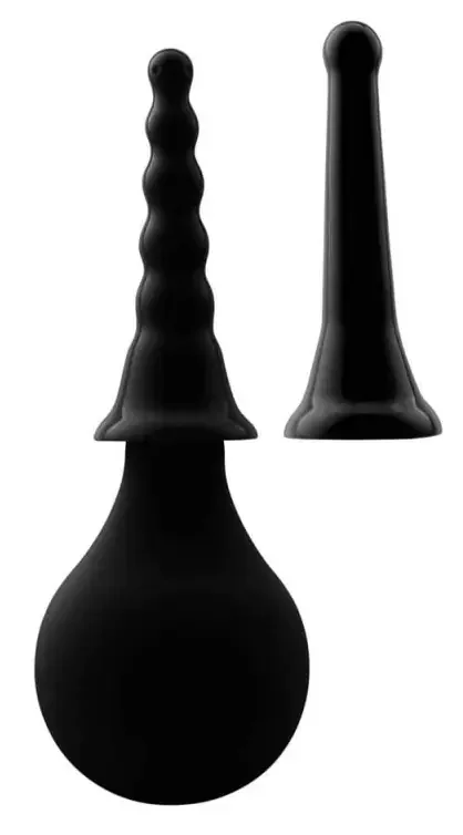 Analdusche Black Mont 2 Aufsätze