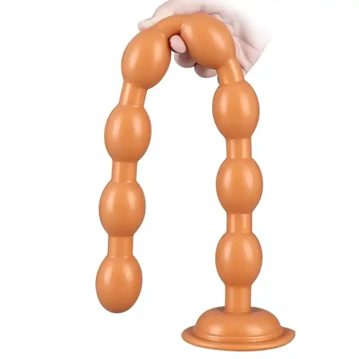 Anale Perlen Orange 50 x 3cm