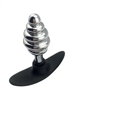 Analplug ‚mit Rillen‘