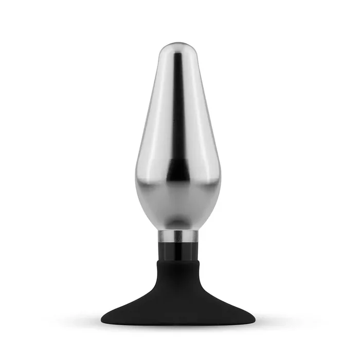 Analplug aus Metall mit Saugnapf