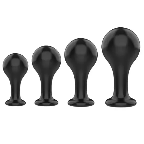 Analplug ‘Ball‘ (Farbe Schwarz, Grösse XL)