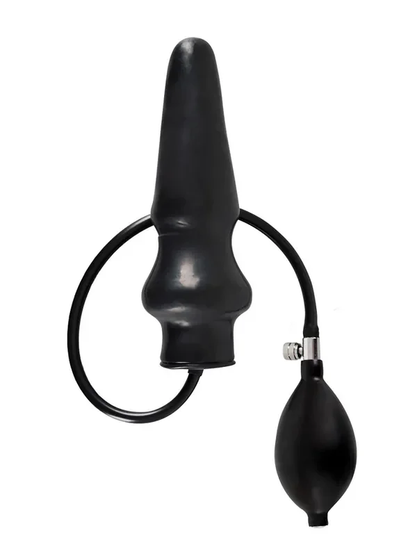 Analplug mit Pumpe, schwarz