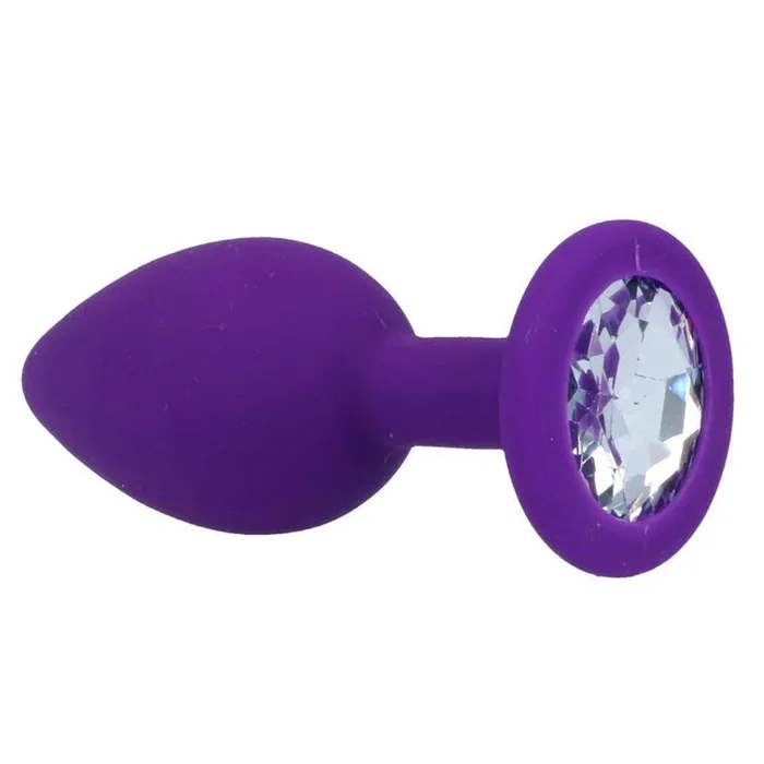 Analplug “Shelki S” mit Edelstein-Stopper