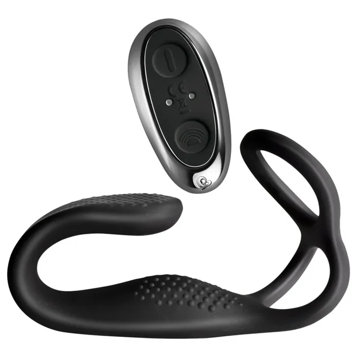 Analvibrator „The Vibe“ mit Penis-/ Hodenring und Fernbedienung