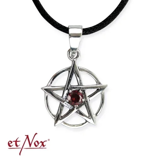 Anhänger ‚Pentagramm‘ mit Zirkonia
