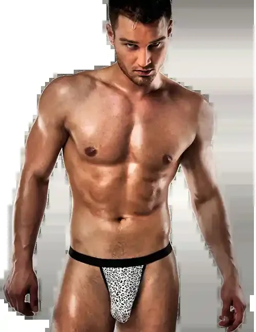 Animal Print Tanga