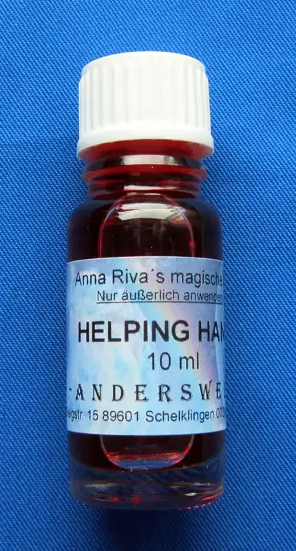 Anna Riva‘s helping hand – ätherisches Öl