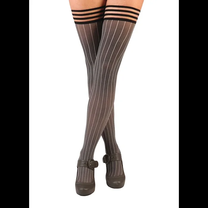 Annabelle – Thigh High – B – Grey
