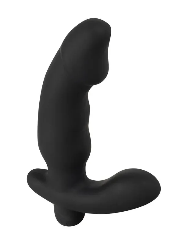 ANOS Cock Shaped Butt Plug Vibro-Plug, schwarz