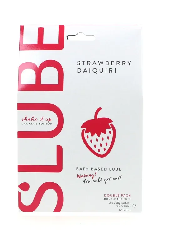 Anrühr-Gleitgel Slube Stawberry Daiquiri – Doppelpack