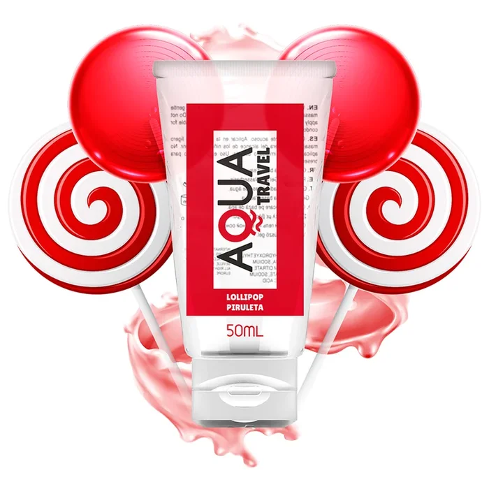 AQUA TRAVEL LOLLIPOP FLAVOUR WASSERBASIS SCHMIERMITTEL – 50 ML