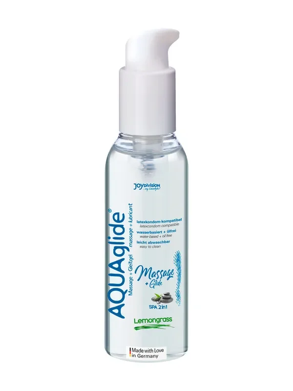 AQUAglide Spa 2in1 Massage + Gleitgel Lemongrass (200ml)
