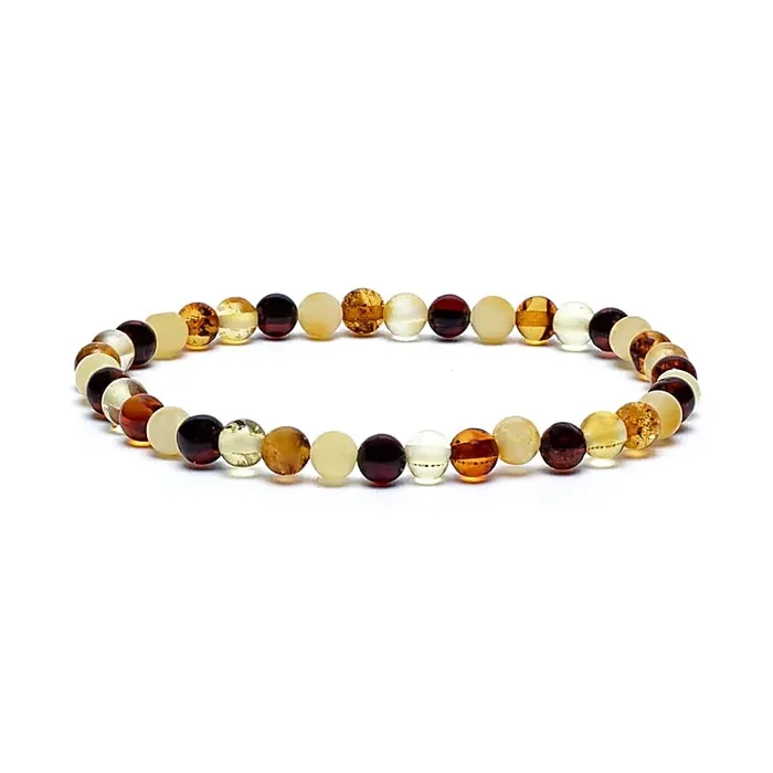 Armband – Bernstein 0,5cm – elastisch