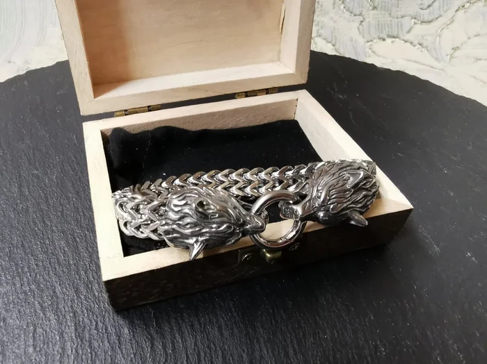 Armband Wolf mit O Ring