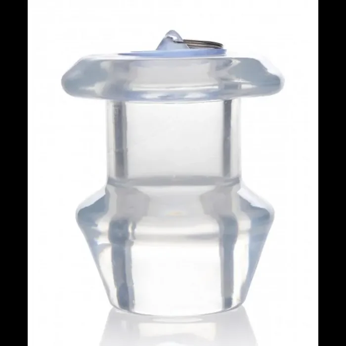 Ass Bung – Clear Hollow Anal Dilator with Plug – Extra Large