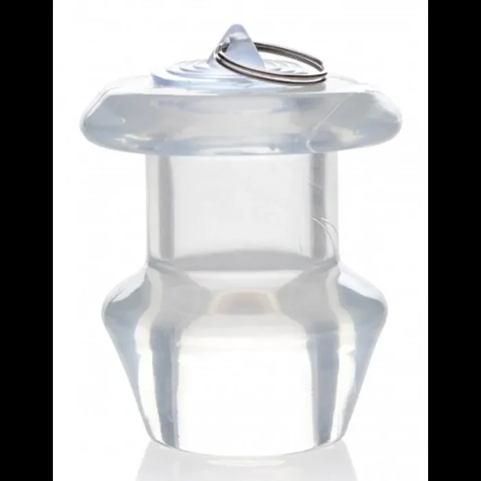 Ass Bung – Clear Hollow Anal Dilator with Plug – Medium