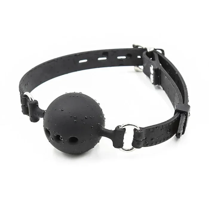 Atmungsaktiver Silikon-Ballknebel