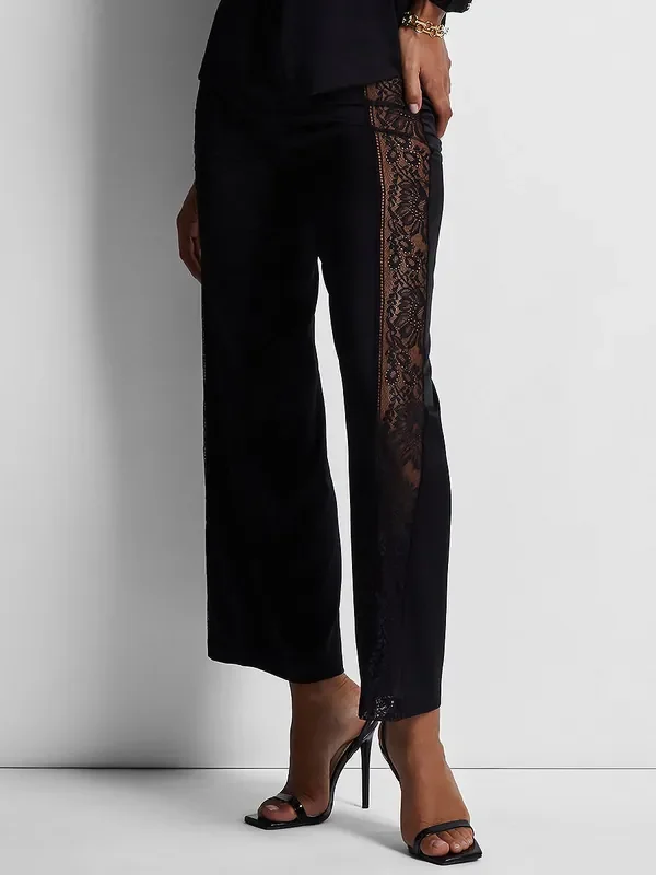Aubade Midnight Whisper Seiden-Hose, schwarz