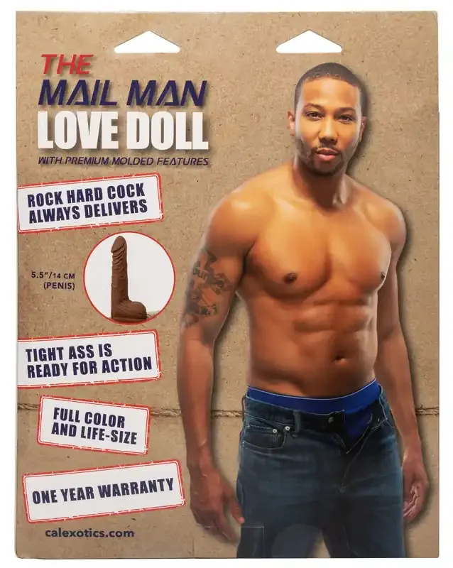 Aufblasbare Puppe Mann The Mail Man Penis 14cm