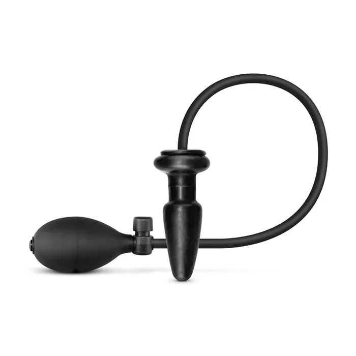 Aufblasbarer Analkplug – Schwarz